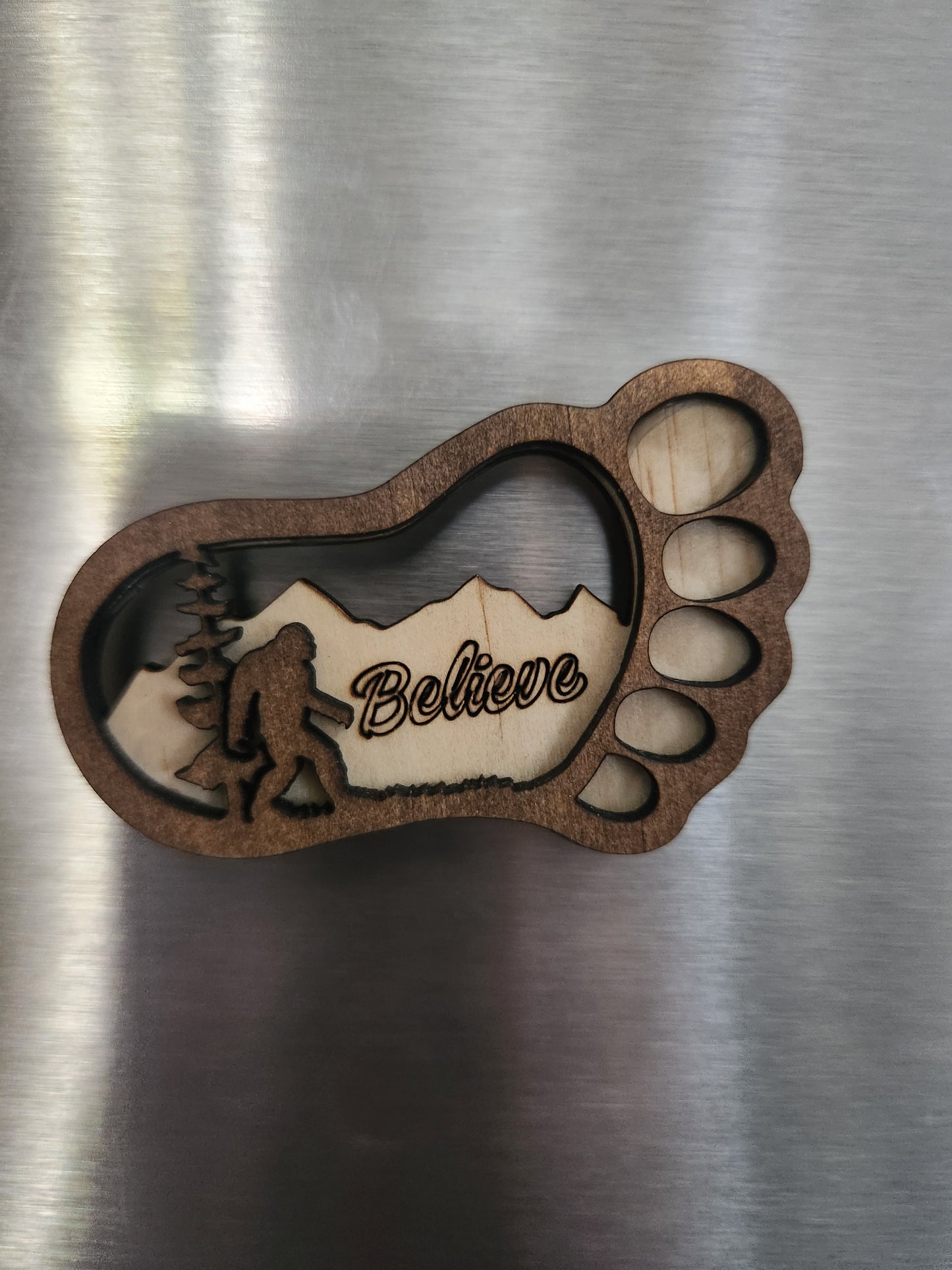 Bigfoot Magnet Large or Small