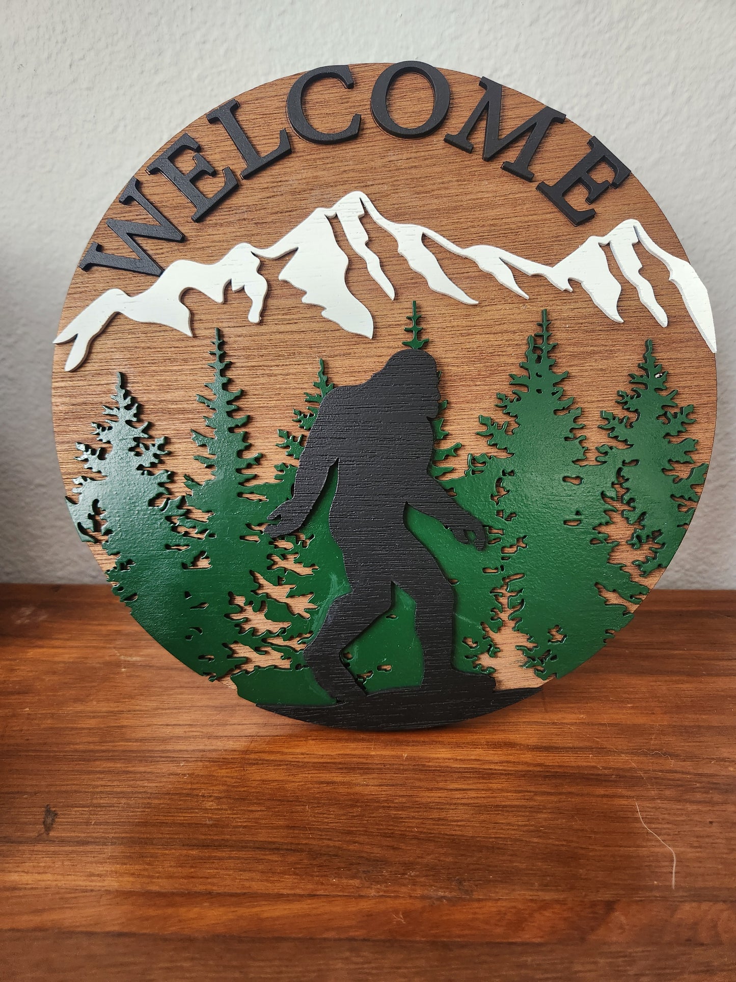 Bigfoot Welcome Sign