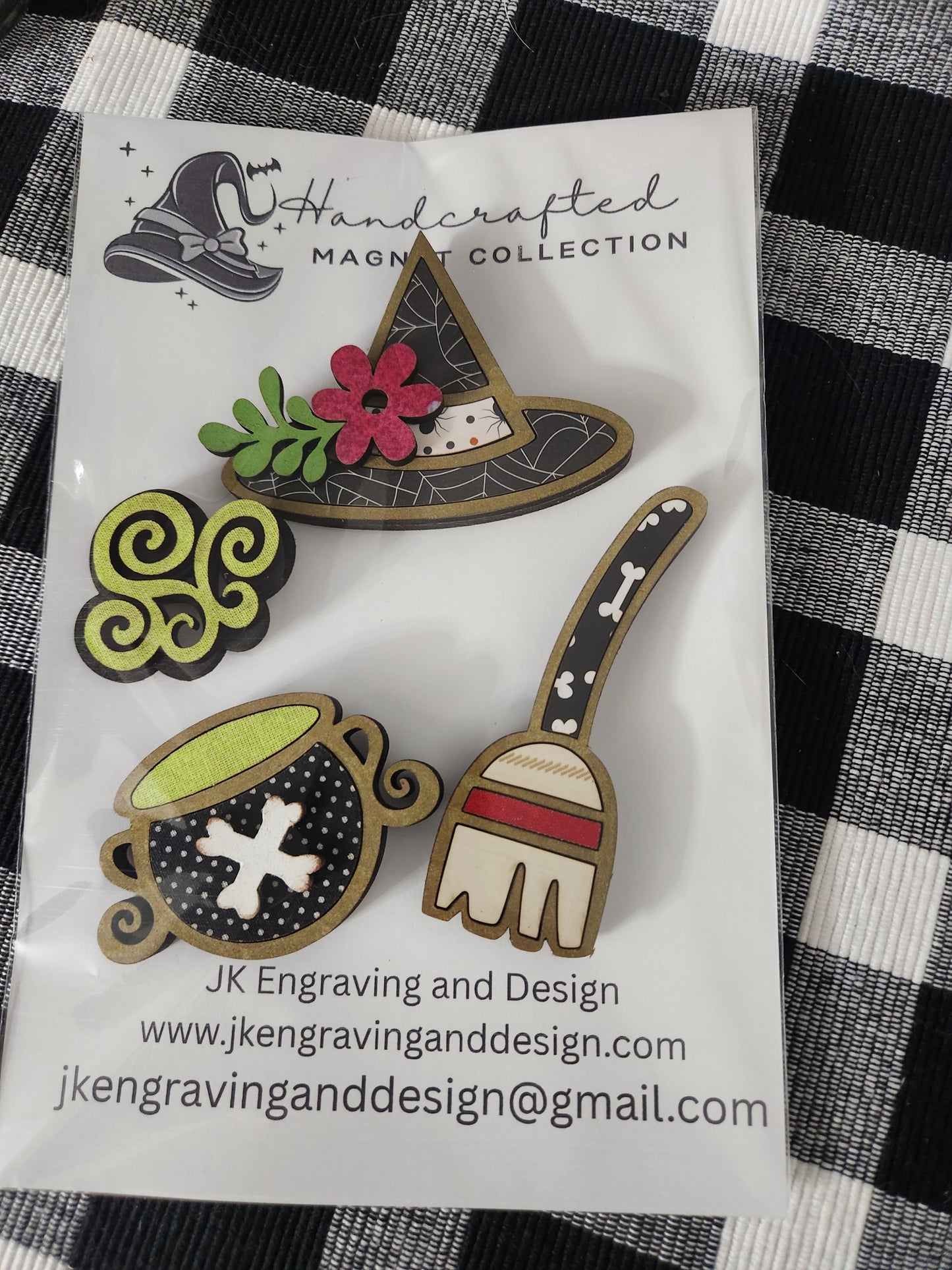 Witch Hat Magnets