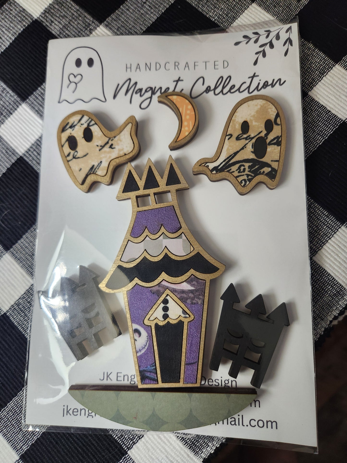 Haunted House Magnets