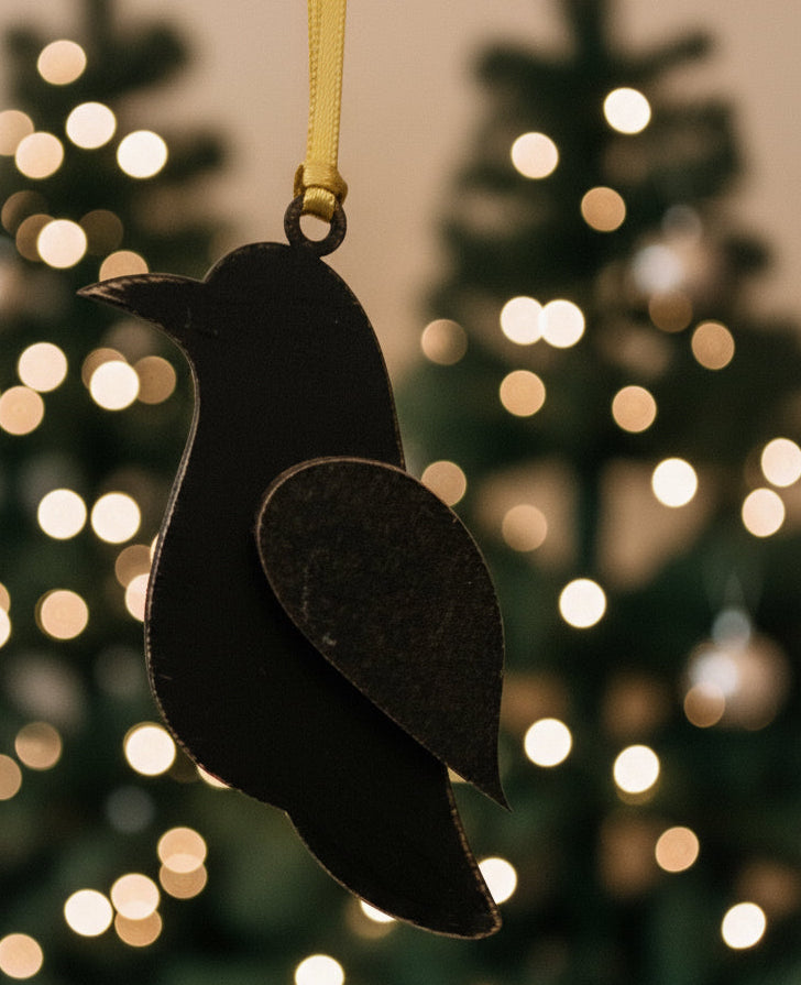 Raven Ornament