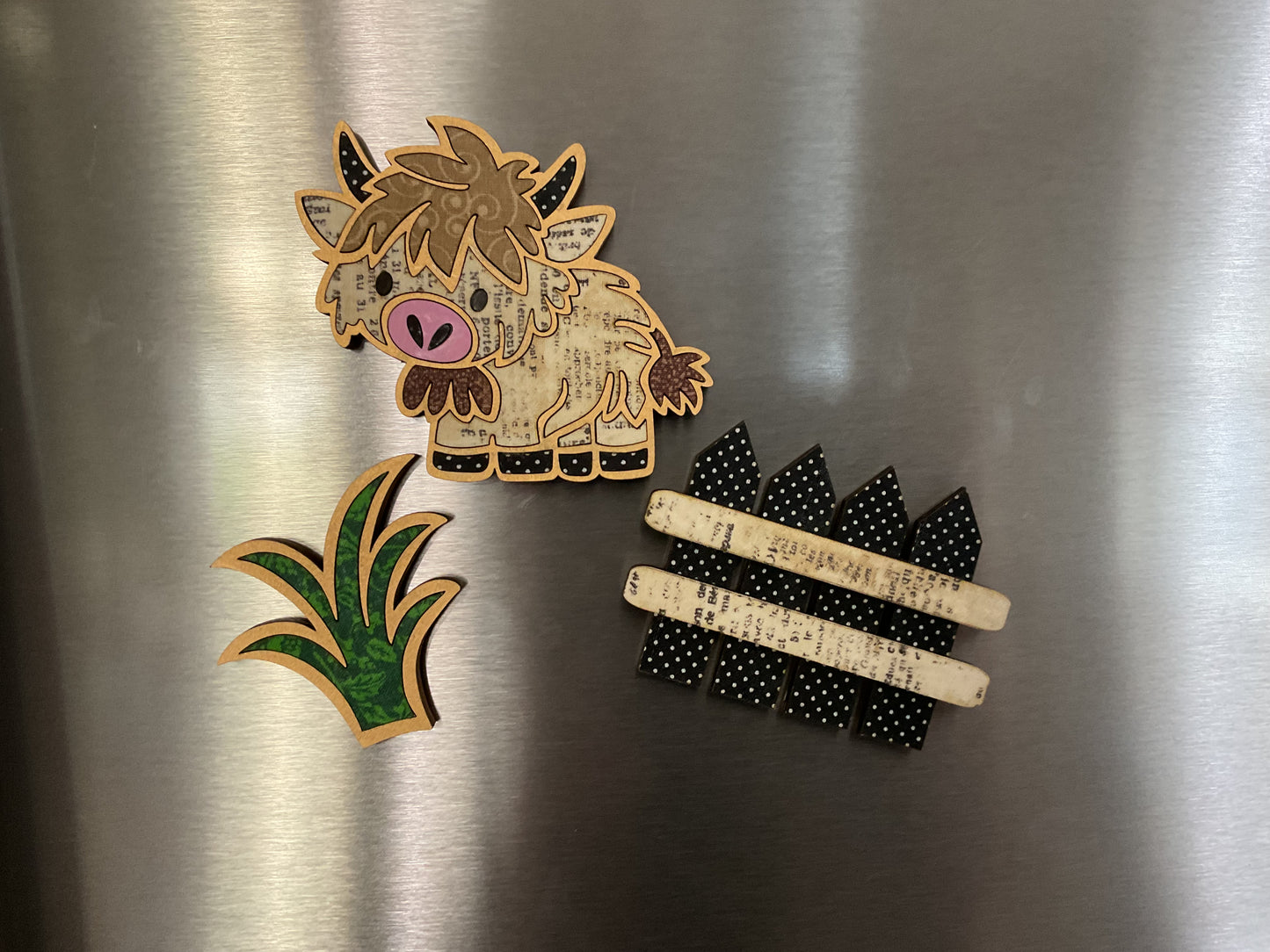 Highland Cow Magnets