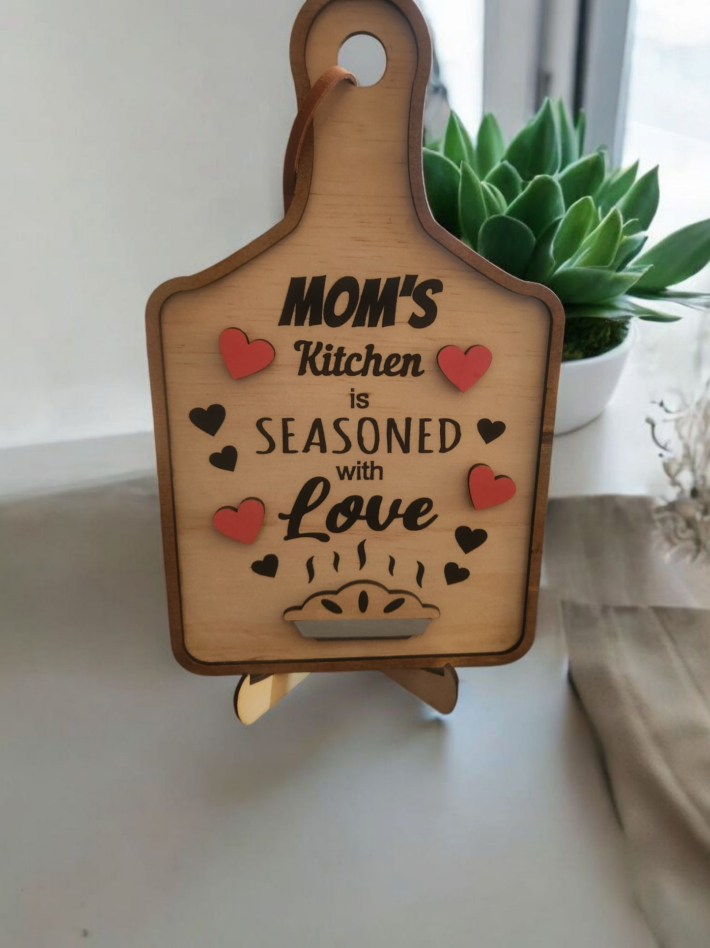 Mom's Kitchen Cutting Board