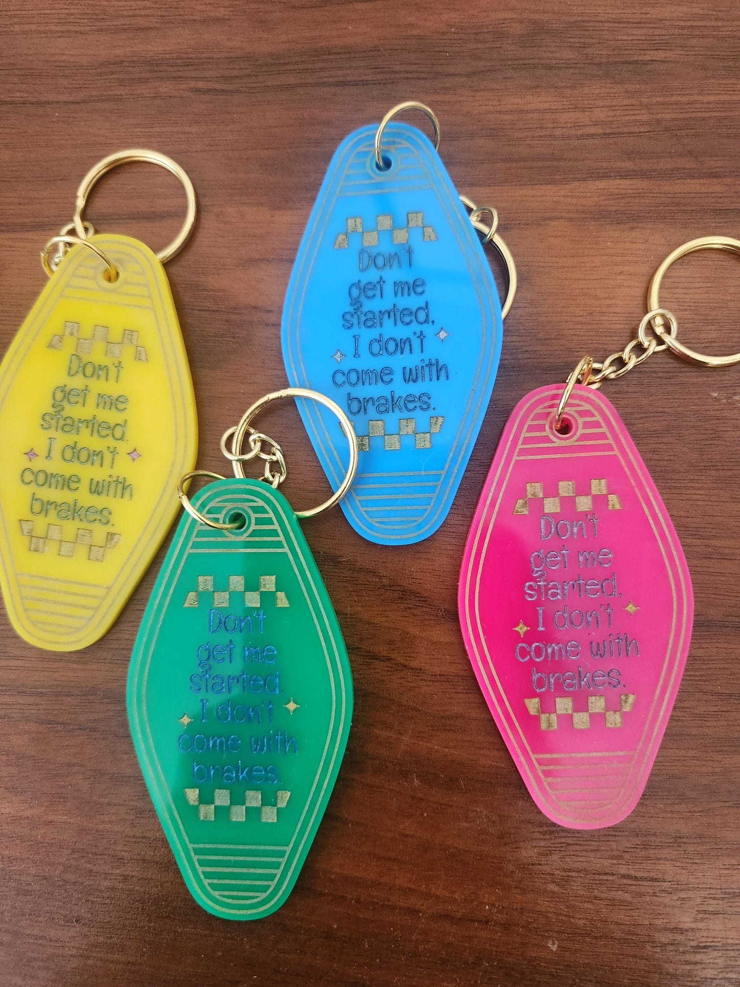 Motel Keychains