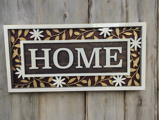 Home Sign Wall Decor