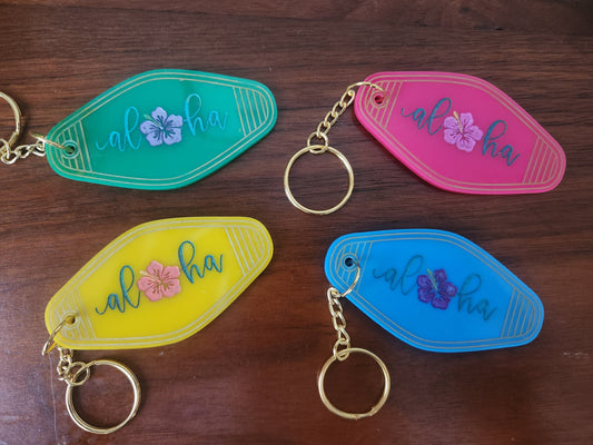 Motel Keychains