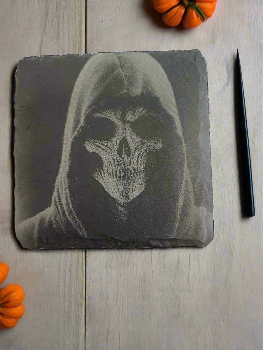 Slate Coasters W/holders