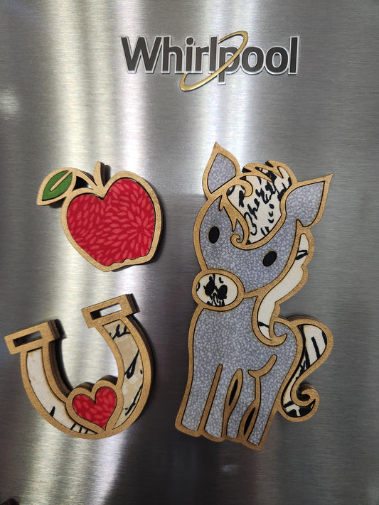 Horsey Magnets