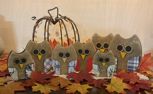 Owl Shelf Sitters