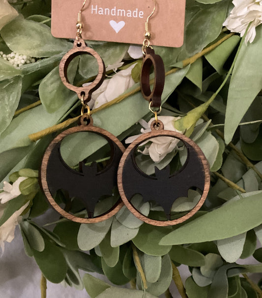 Bat Earrings