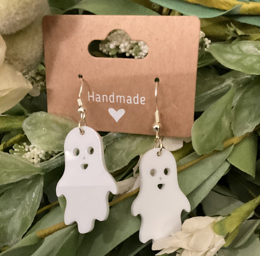 Happy Ghost Earrings