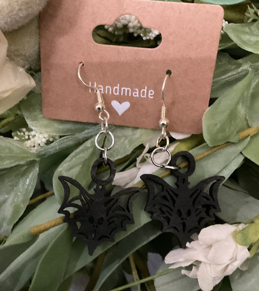 Spooky Bat Earrings