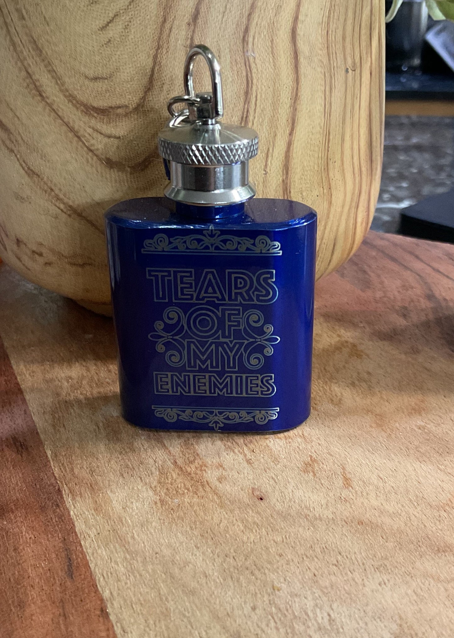 Mini Bag Tag Flask