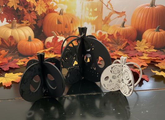 Skull Pumpkins