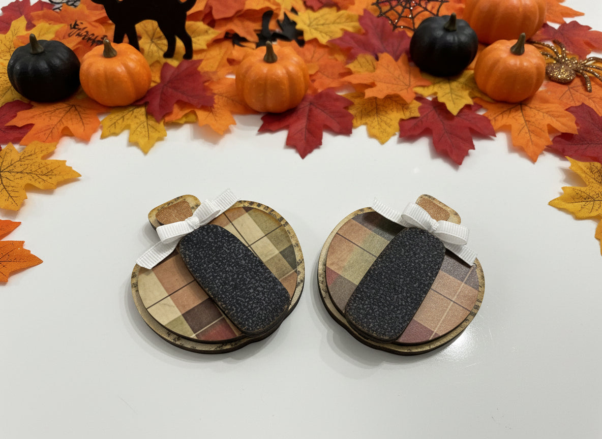 Whimsical Pumpkin Magnets