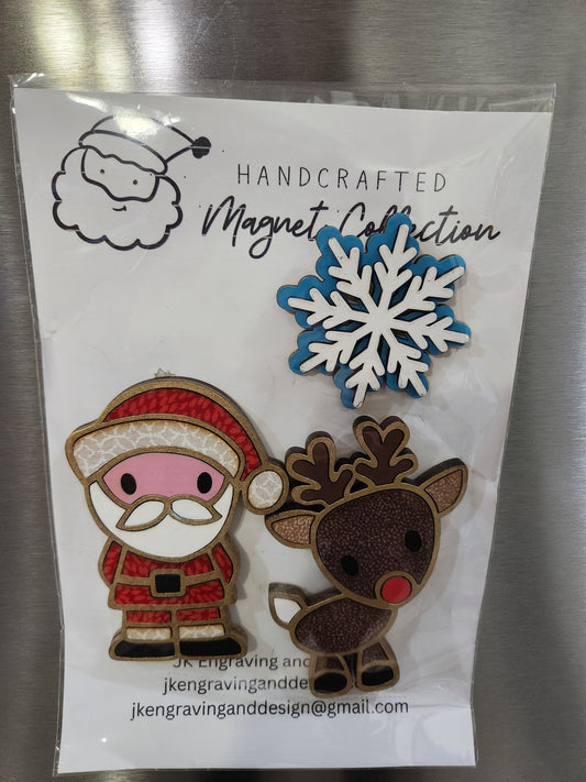 Santa Magnets
