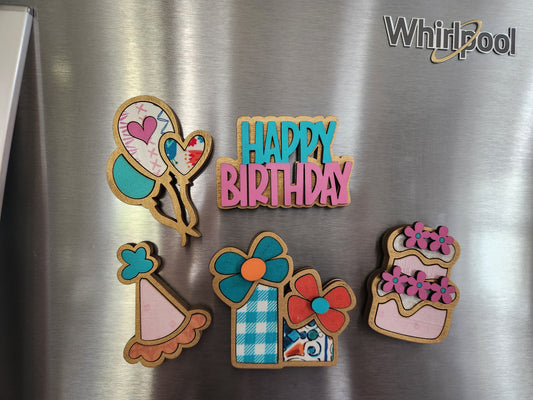 Happy Birthday Magnets