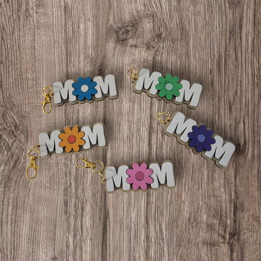 Mom Keychain/Bag tag