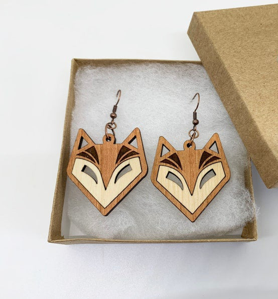 Fox Earrings